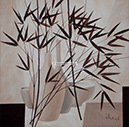 A 88, Brown Bamboo II, 60 x 60 ohne Rahmen