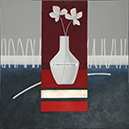 A 20, Graphic Still Life With Vase I, 50 x 50 mit Rahmen